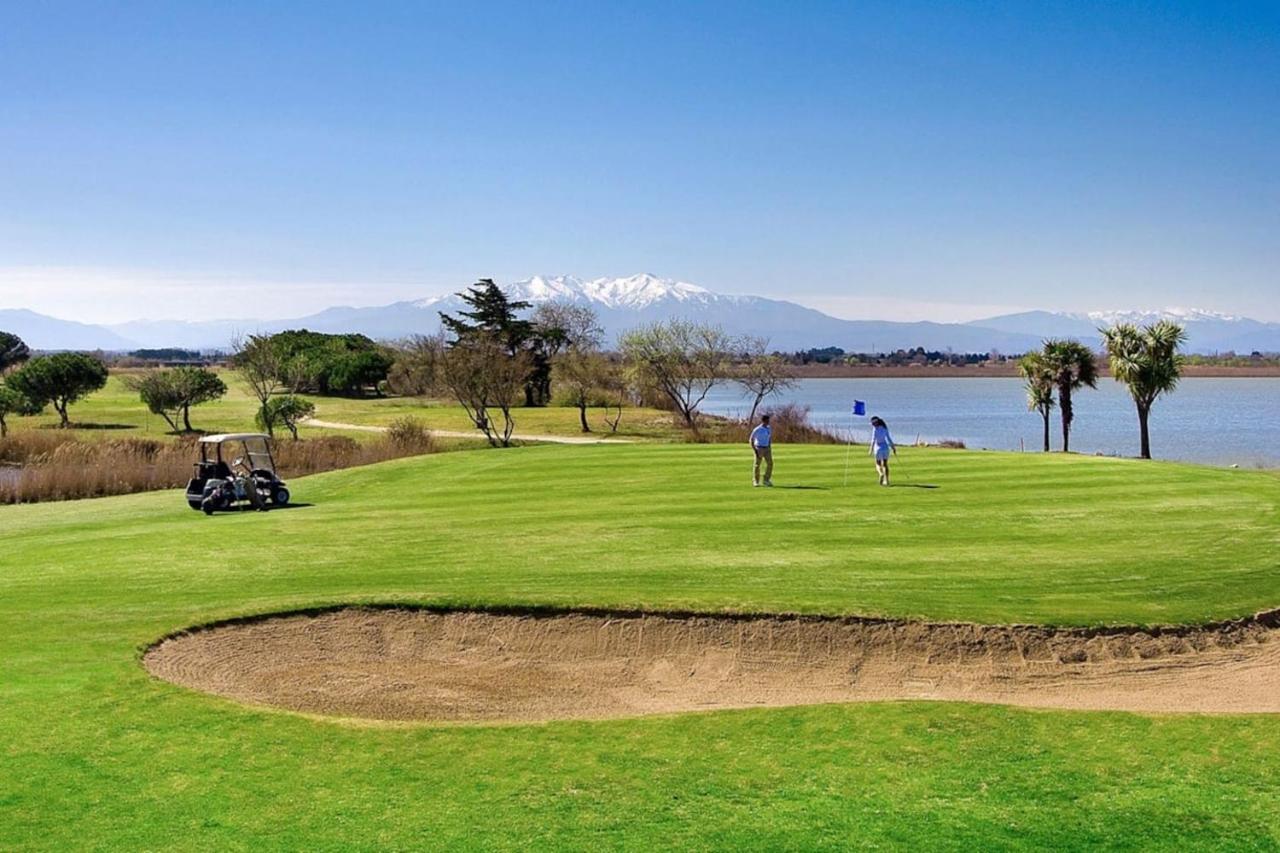 Saint Cyprien Golf View 2 Bedrooms Apartment , 900 M From The Beach Saint-Cyprien (Pyrenees-Orientales) Exterior foto